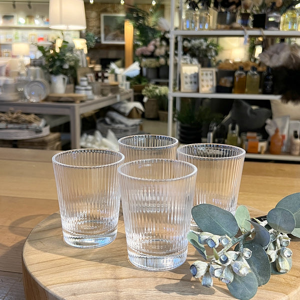 Todd Water Tumbler Set 4 / Clear