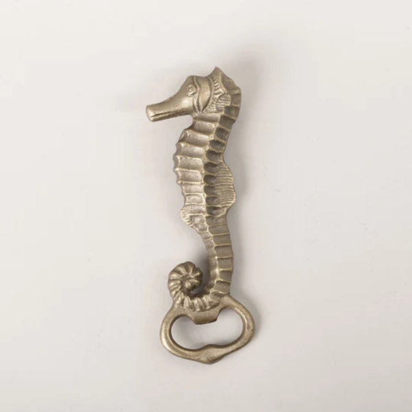 Seahorse Bottle Opener / Brass