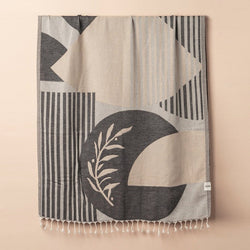 Sun Beach Towel / Black