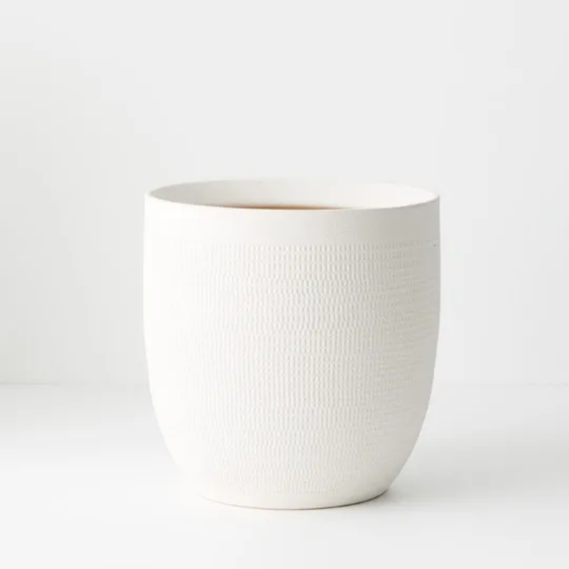 Sundra Pot 24cm / Winter White