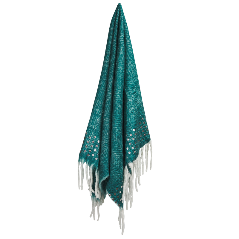 Dotty Throw Teal