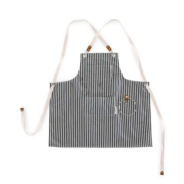 The Apron  / Laurens Navy Stripe