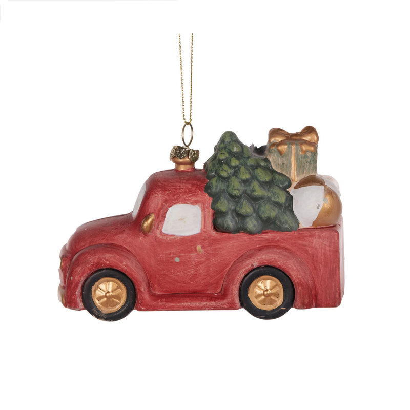 Vintage Truck Hanging Ornament