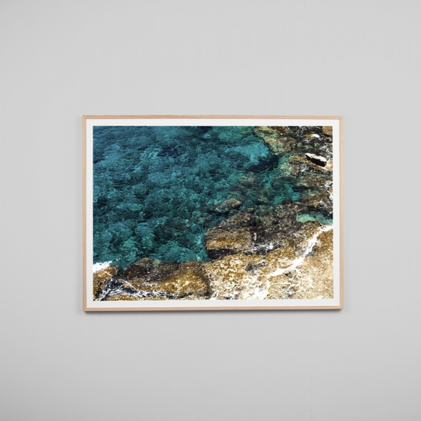 Azure Waters Print / 159 x 113cm