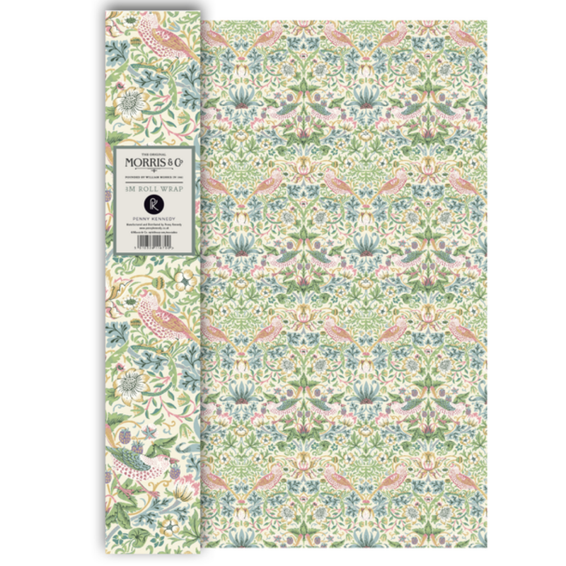Strawberry Thief Spring Rollwrap