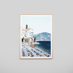 Amalfi Beach Print
