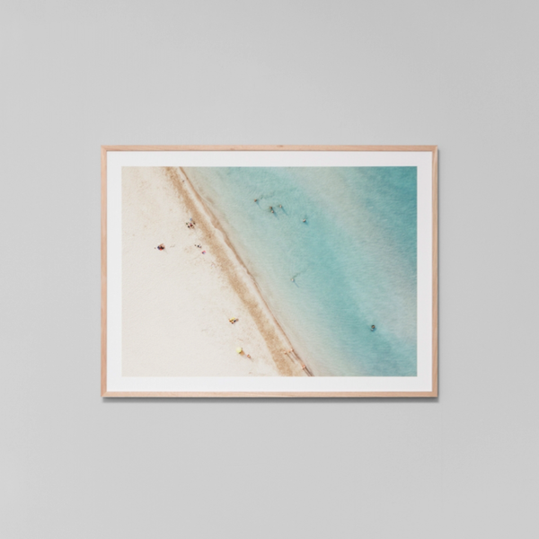Beach Swim Print / 122 x 87cm