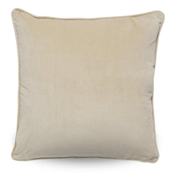 Classic Velvet Cushion / Taupe