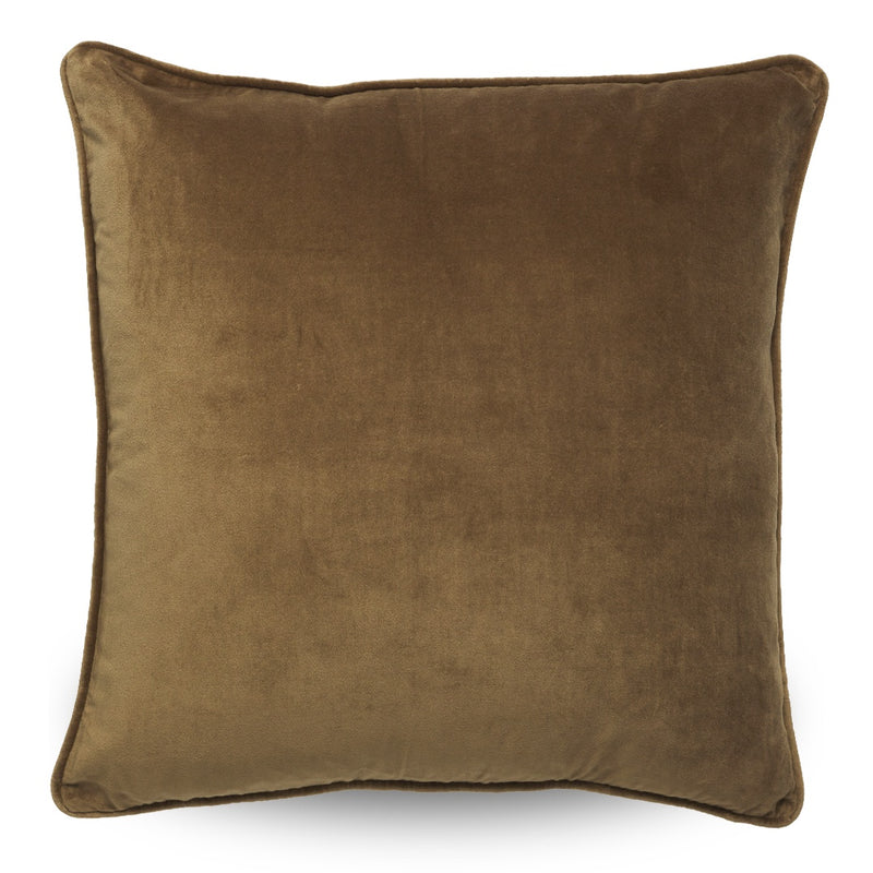 Classic Velvet Cushion / Caramel