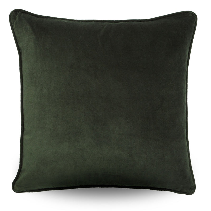 Classic Velvet Cushion / Evergreen