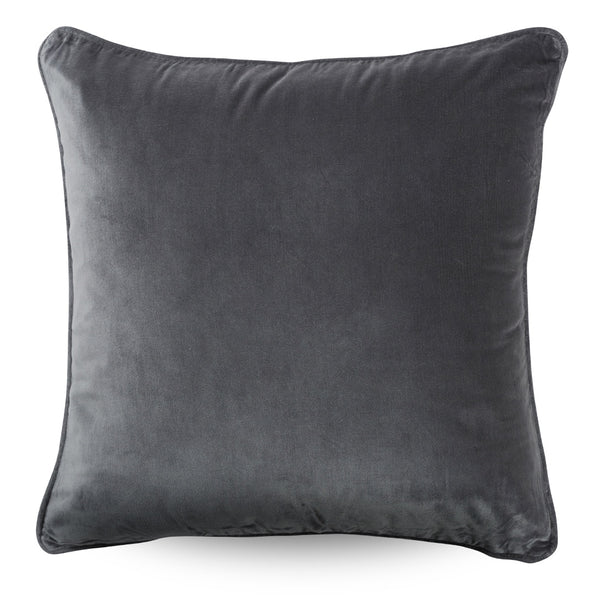 Classic Velvet Cushion / Grey