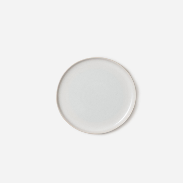 Finch Side Plate White & Natural