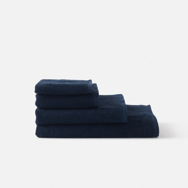 Classic Cotton Hand Towel / Navy