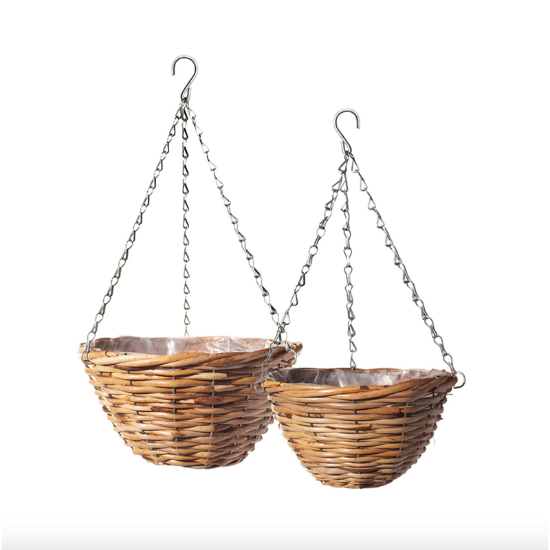 Rattan Hanging Bowl 13x25