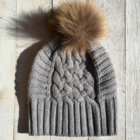 Up For Anything Beanie Dove Grey