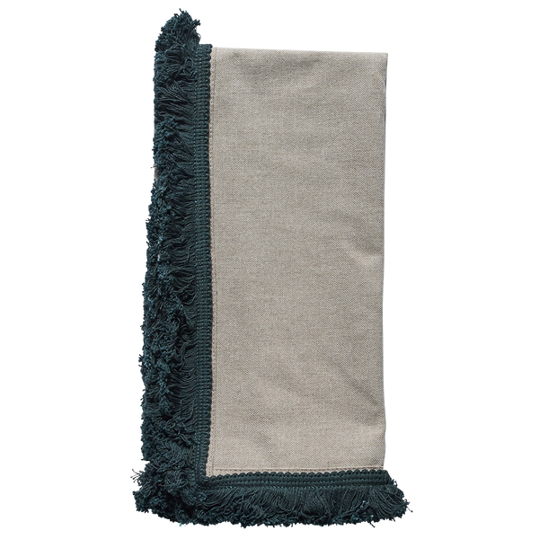 Mansour Fringe Napkin Set Midnight
