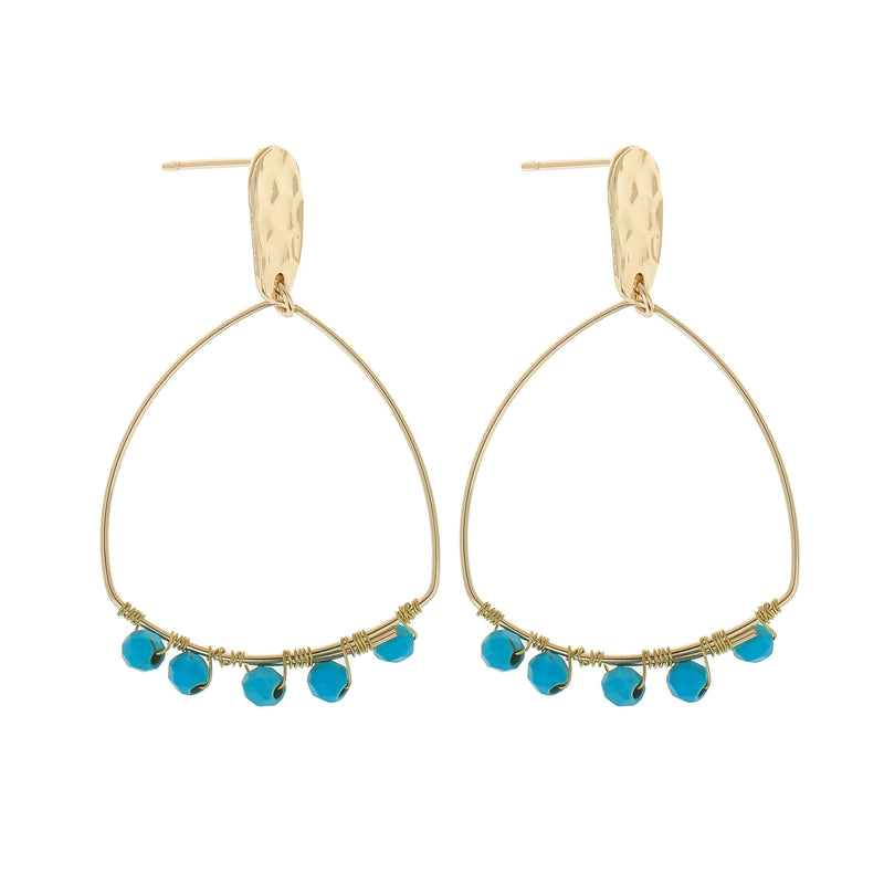 Bella Earrings / Turquoise