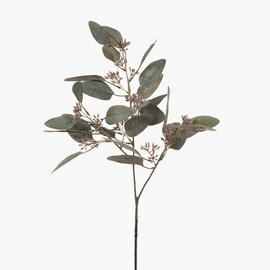Eucalyptus Leaf & Seed Grey 62cm