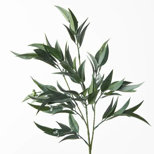 Eucalyptus Seed Pod Spray / Grey Green 74cm