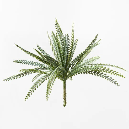 Fern Ostrich Bush Green 33cm