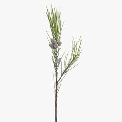 Needle Pine Cone Spray Natural 69cm