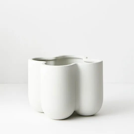 Nirassa Vase White Small