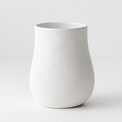 Mona Vase White / 18 x 14cm