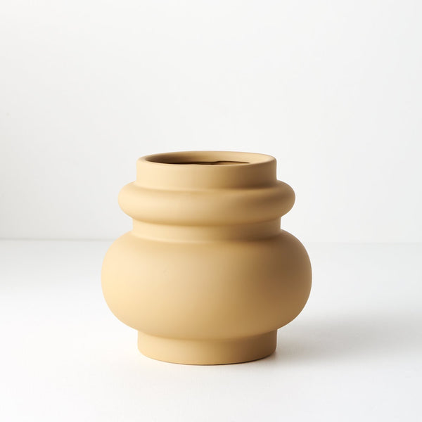 Lucena Pot / Vase Mustard