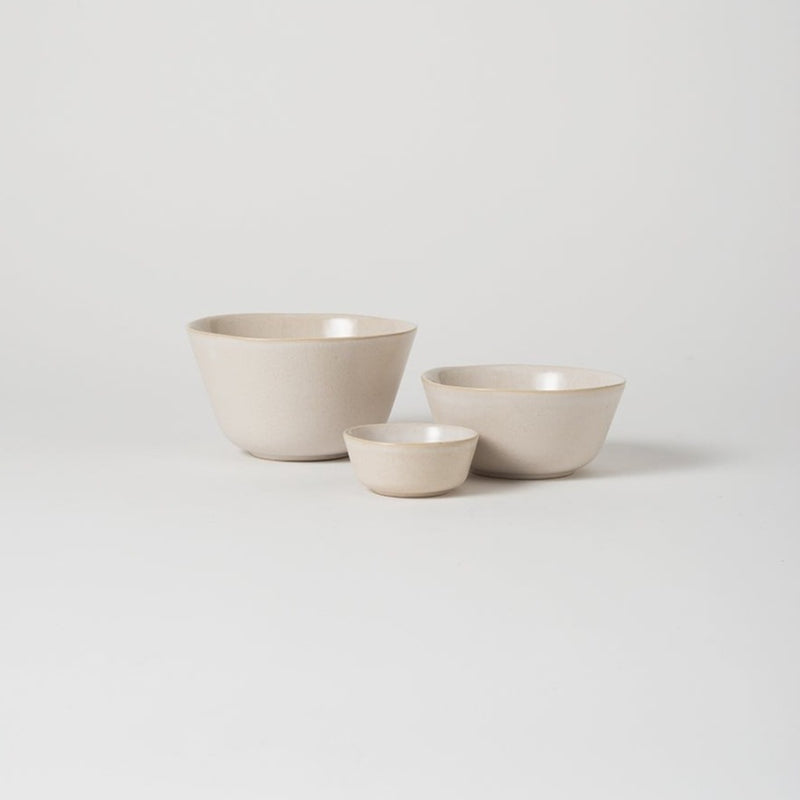 Finch Dipping Bowl / White Natural