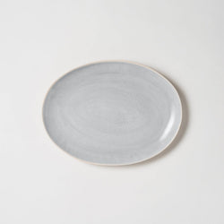 Finch Oval Platter / Grey Natural