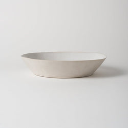 Finch Serving Bowl / White Natural