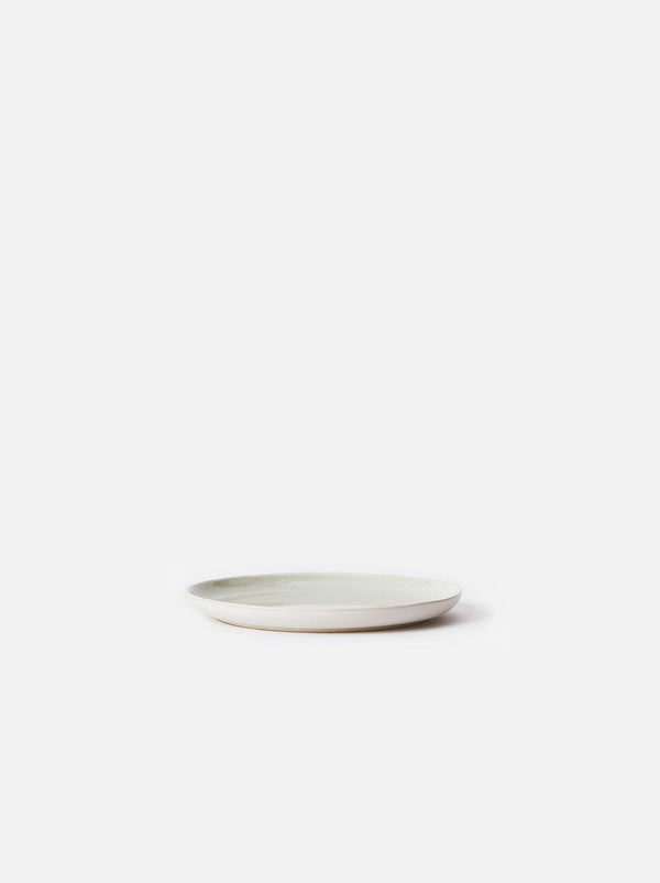 Finch Side Plate / Green Natural