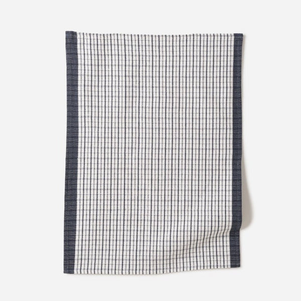 Heavy Cotton Tea Towel / Navy White