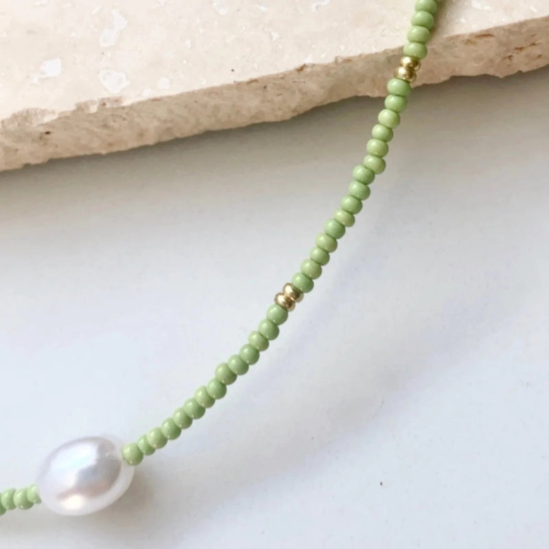 Anni Choker / Apple Green