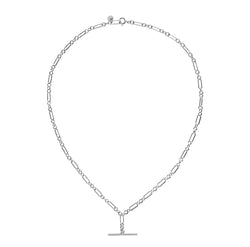 Annabelle Fob Necklace Silver