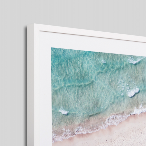 Aerial Coastline Print