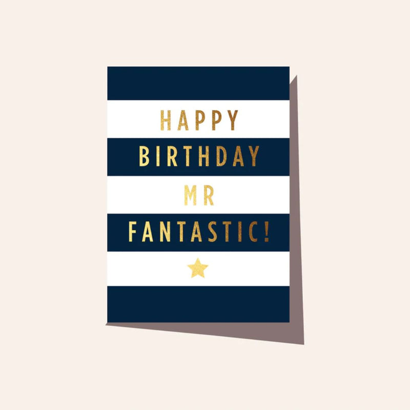 Mr Fantastic Birthday Card