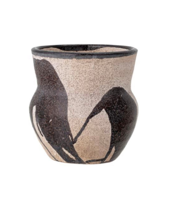 Nala Black Terracotta Vase