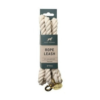 Rope Leash Cream