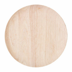 Rubberwood Plate 30cm