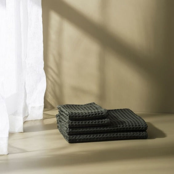 Waffle Bath Towel Nori