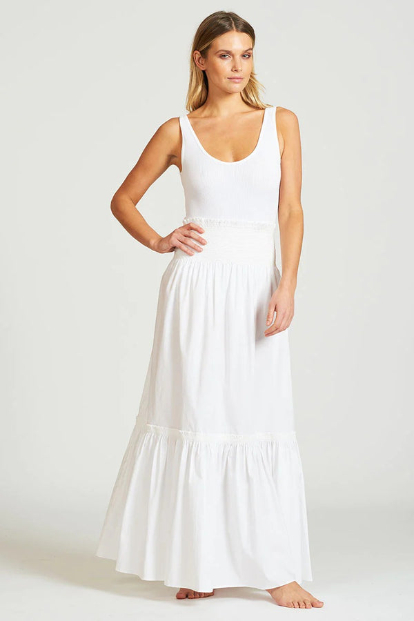 The Skirt Dress / White