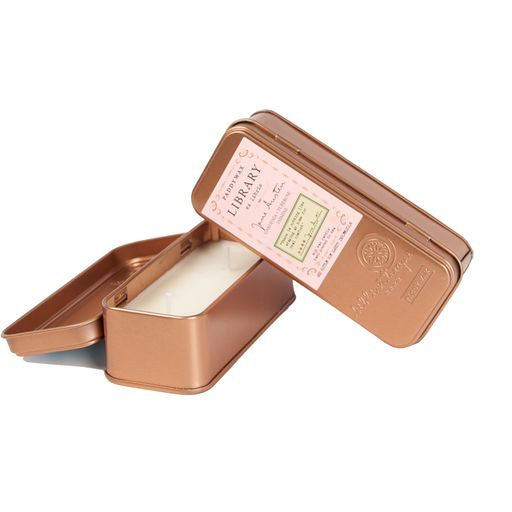 Library Travel Tin Candle Jane Austen