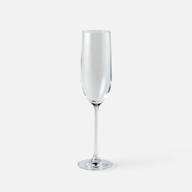Vintage Champagne Glasses Clear Set/2